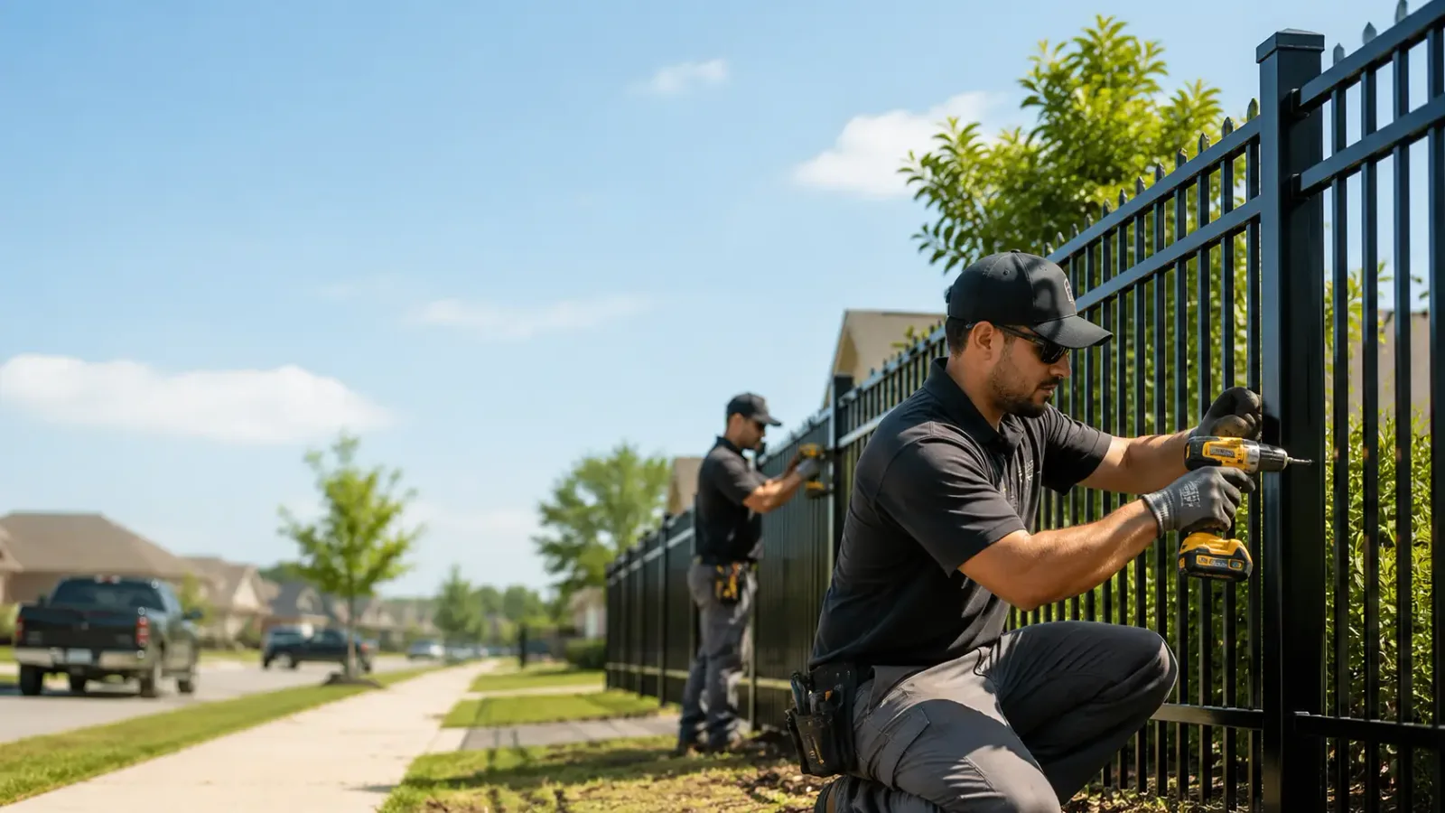 Metal Fence Installation in Little Silver, NJ